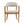 Wood Frame Upholstered Dining Chairs with Armrests (Set of 2)