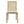Dining Chair With Synthetic Cane Back And Upholstered Seat (Set of 2) - Natural