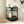 Boho Rattan Semi Circle End Table With Sliding Rattan Door, Storage And Bottom Shelf