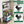 Fishing Rod Storage Rack With Pegboard, Rolling Tackle Organizer Cart - Black