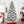 8Ft Flocked Christmas Tree with 470L Colorful LED Lights