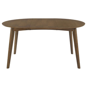 Linnea - 5 Piece Dining Set With Chairs - Dark Walnut