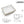 Modern Rectangular Undermount Bathroom Sink With Overflow Ceramic