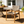 Durable Outdoor Dining Chair Set with Acacia Wood Frame and Wicker Seat