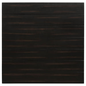 Sutter - 1 Drawer Square End Table - Dark Brown