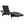 K&K 80'' Patio Wicker Chaise Lounge Chairs Set of 2