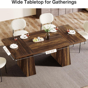 Executive Desk, Workstation With Double Pedestal For Home Office