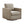 Modern Square Upholstered Swivel Accent Chair with Metal Base