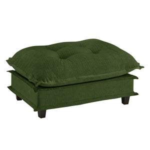 73 Chenille Ottoman