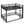 Metal Bunk Bed, Full XL Over Full XL Frame