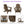 Adirondack Chair, Folding HDPE Outdoor Seating with Cup Holder