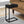 Accent Table, C - Shaped Contemporary Elegant Design