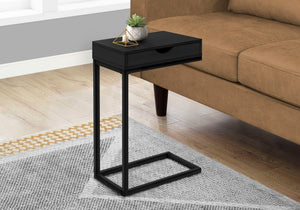 Accent Table, C - Shaped Contemporary Elegant Design