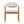 Upholstered Dining Chairs with Curved Back