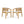 Patio Dining Chair (Set of 2) - Light Teak