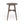 Mid-Century Modern Round Wooden Bar Table – 42