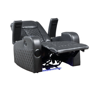 Alair Leather Aire Power Motion Recliner with Bluetooth and Wireless Charger
