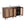 Sideboard Buffet Cabinet With Handwoven Rattan Doors (Set of 2) - Dark Brown
