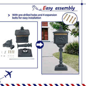 Mailbox Cast Aluminum