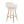 Margarite - Contemporary Fixed Height Counter Stool With Footrest (Set of 2) With Square
