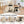 Barrel Chair, Built In Storage, 360° Swivel - Beige