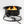 Propane Gas Fire Pit Table, 50000 Btu Round For Outside Patio - Black