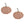 Pumpkin Ornament Decor For Holiday Harvest Festival Fall Festival & Thanksgiving (Set of 2) - Orange Multi