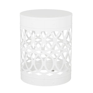 Outdoor Metal Side Table Set of 2