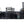 Black 125-Inch Double Stainless Steel Gas Outdoor Kitchen Barbecue Grill