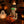 Halloween Skeleton Figurine with Pumpkin Candy Bowl & Candle Holder