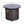 Outdoor Fire Pit Table With Lid - Espresso