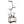 8 Tier Indoor Plant Stand With Grow Lights, S Shaped Metal Shelf For Multiple Plants - Black / Dark Walnut