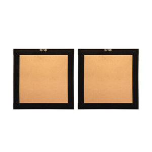 Set of 2 Shadow Box Wall Décor with Agate