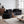 Upholstered Oversized Sectional Sofa, 4 Seater Extra Deep & Wide Seat Curved Cloud Couch With 4 Throw Pillows, Free Combination Living Room - Black