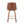 Gianna - Mid Century Modern Fixed Height Counter Stool With Swivel With Square Footrest (Set of 2)