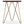 Patrice - Handcrafted Metal And Wood Accent Table