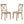 Modern Dining Table Set For 4, Round Table And 4 Kitchen Room Chairs, 5 Piece Kitchen Table Set For Dining Room, Dinette, Breakfast Nook