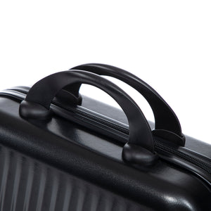 14' & 20' ABS Spinner Wheel Luggage Set with Cosmetic Case