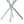 Modern Electroplated Metal Leg Bar Table with Tempered Glass Top
