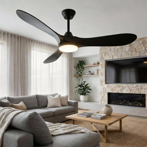 Ceiling Fans with Lights and Remote Control, 52 Inch