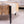 Rustic Manufactured Wood Flower-Shaped Coffee Table with Metal Legs