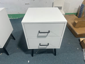Modern 2-Drawer Nightstand