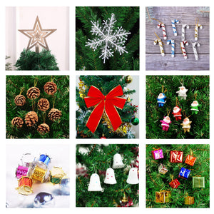 5ft Artificial Christmas Tree with LED Lights - Green