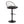Riley - Farmhouse Adjustable Height Barstool With Swivel With Rounded T Footrest (Set of 2)