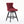 Swivel Velvet Barstools with Button Tufted Decoration - Set of 2 (Wine Red)
