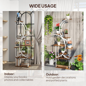 Outsunny 8 Tier Plant Stand Indoor