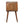 Solid Wood Mini Oak-ish Curve Nightstand, 1-Drawer, 1 Open-Slot