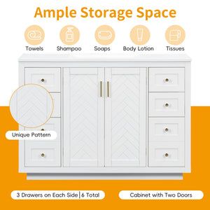 48'' Classic Bathroom Vanity Cabinet
