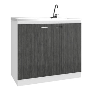 Salento Freestanding Sink, Double Door Cabinet