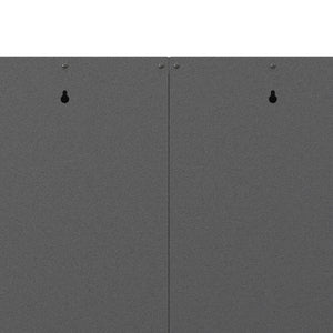 Metal Wall Mounted Tool Storage Cabinet With Locking Door, 1 Shelf & 1 Drawer